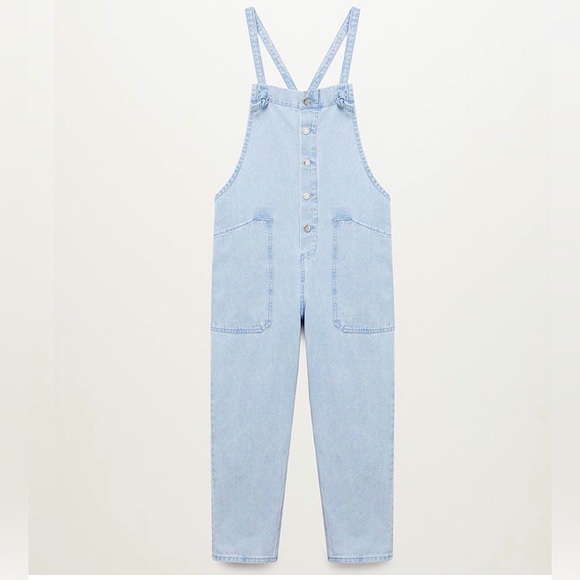 MANGO Denim Overalls - Picture 7 of 15